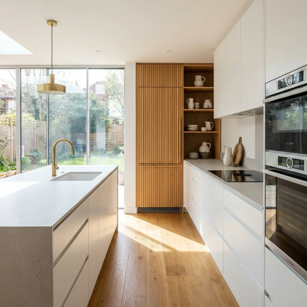 Moderne Küche — Küchenbeispiel von HMA Interior